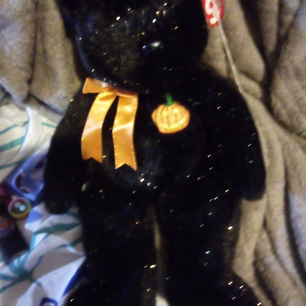 Jack o later. Beanie baby